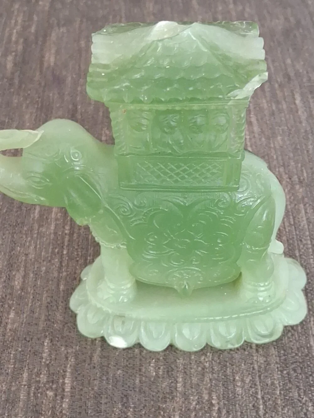 Antique Jade elephant carving 100+ years old